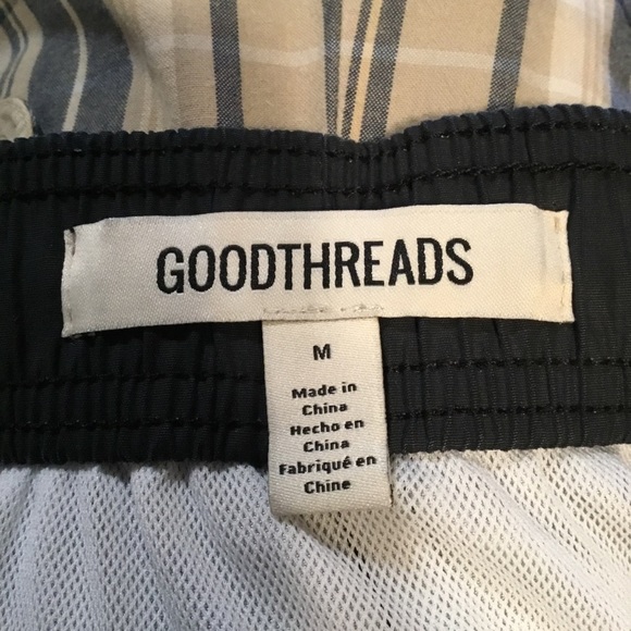 Goodthreads Gray Swimming Trunks - Picture 3 of 3